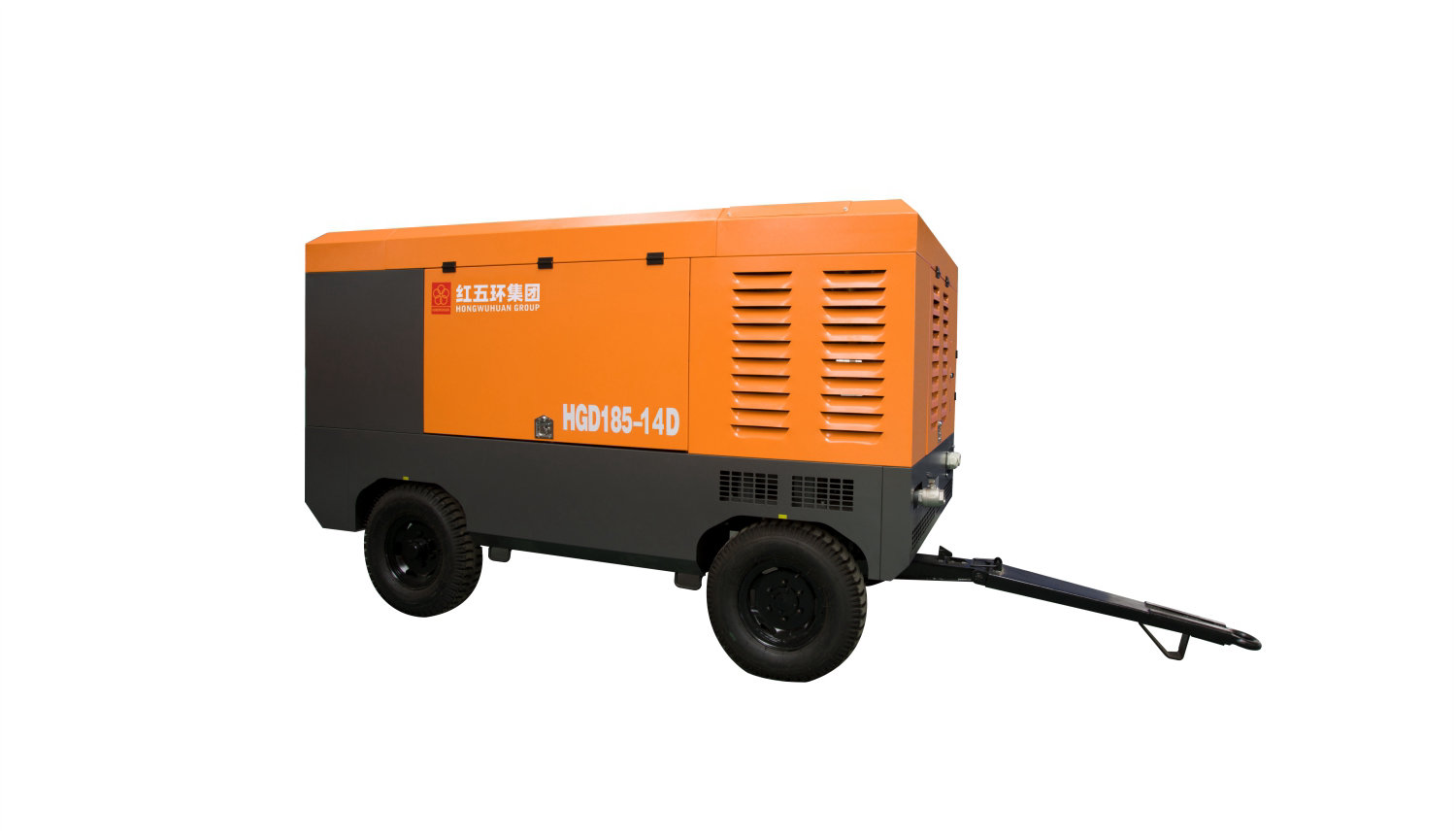 電驅(qū)-HGD兩級(jí)壓縮高壓系列移動(dòng)空壓機(jī) HGD200、HGD250 電移